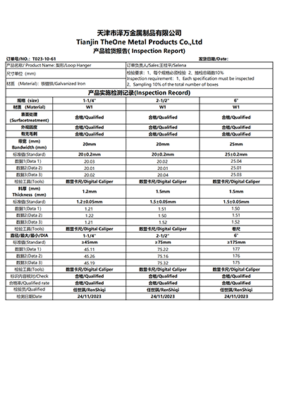 梨形吊卡验货报告_00